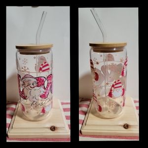 16oz Libbey glass can cup